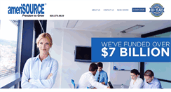 Desktop Screenshot of amerisourcefunding.com